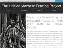 Tablet Screenshot of haitianfencing.org